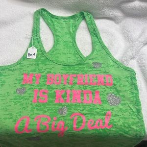 EUC WORKOUT TANK SIZE M